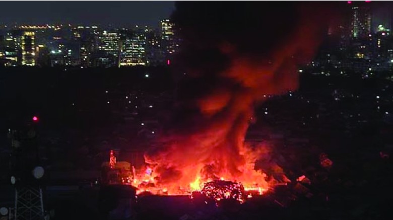 কড়াইল বস্তিতে আগুন, নিয়ন্ত্রণে ১১ ইউনিট