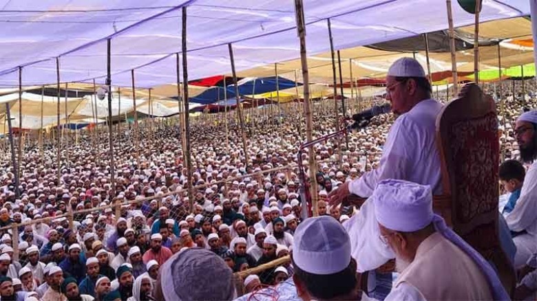 জনতার রক্তকে সার্থক করার জন্যই আমাদের প্রচেষ্টা : চরমোনাই পীর