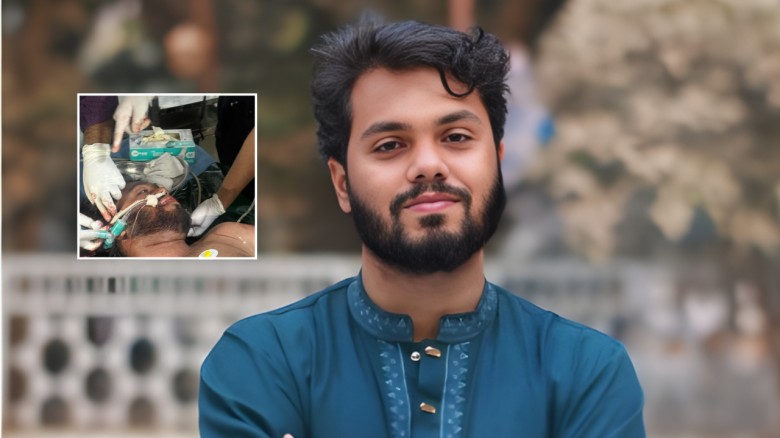 গুলিবিদ্ধ হাদীকে ঢামেকে ভর্তি ,অবস্থা আশঙ্কাজনক