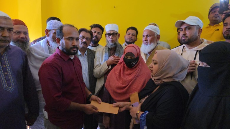 মুন্সীগঞ্জে জুলাই শহিদদের পরিবারকে আর্থিক অনুদান